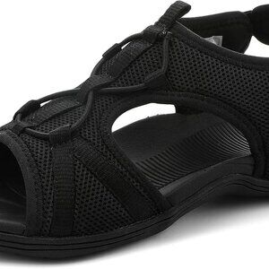Women's Hiking Sandals Breathable Mesh Comfort Orthopedic Support Summer Travel